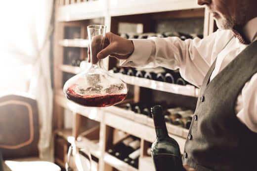Leitfaden zum Dekantieren von Wein - Kochschein