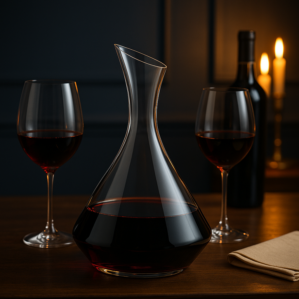 Dekanter richtig verwenden – so entfaltet dein Wein sein volles Aroma - Kochschein