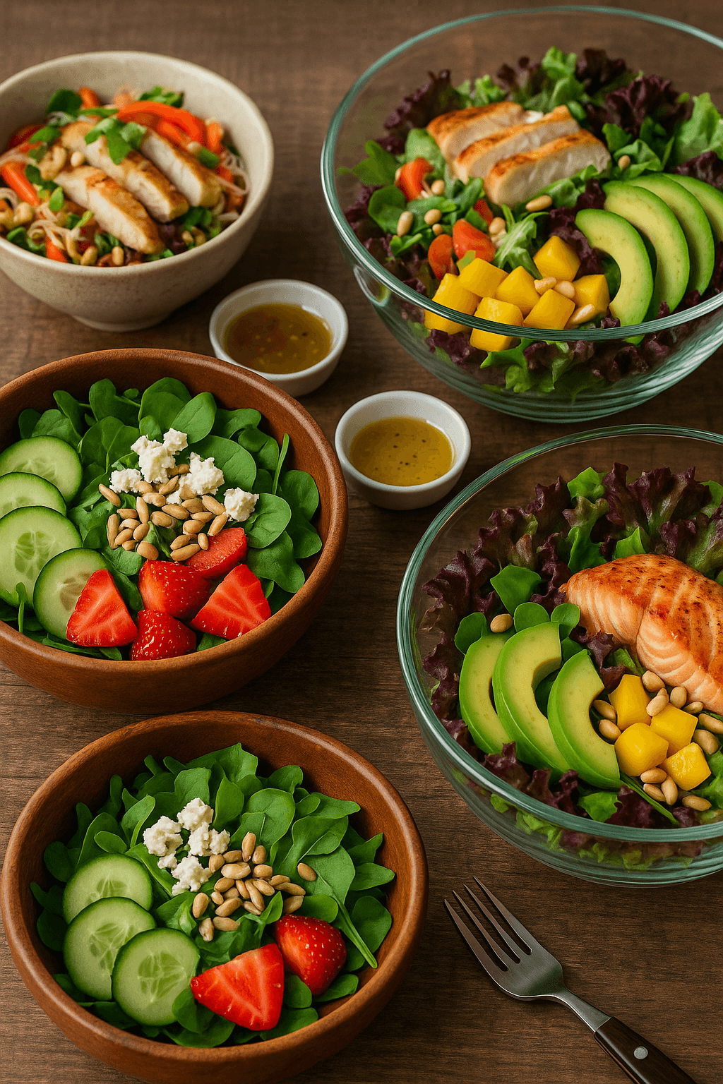 Frischer Salat – Sommersalat leicht, lecker und einfach gut - Kochschein