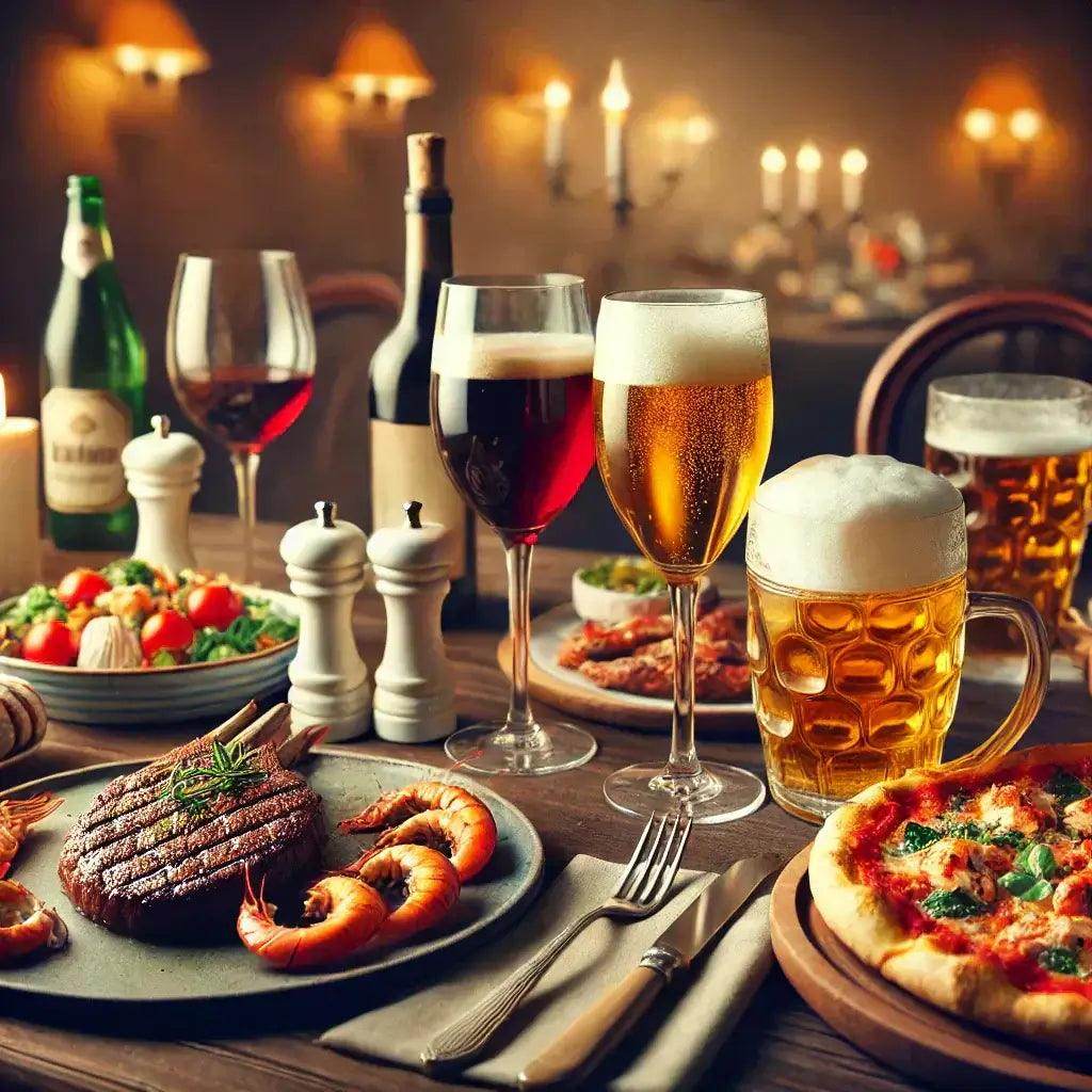 Wein oder Bier: Was passt besser zum Essen? - Kochschein