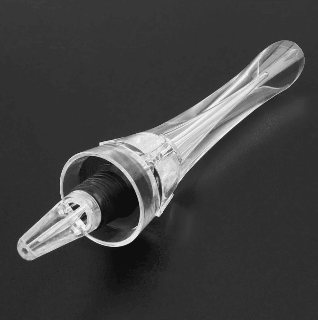 Exklusiver Weinbelüfter Ausgießer & Servierhals mit Edelstahlfilter - Kochschein