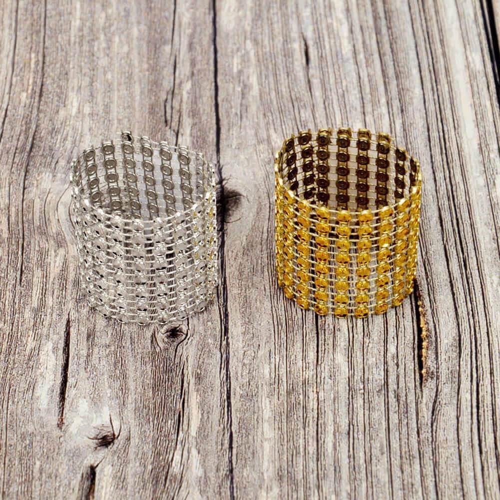 NAPKIN RINGS Luxus Serviettenringe - 10er Set (viele Farben) - Kochschein