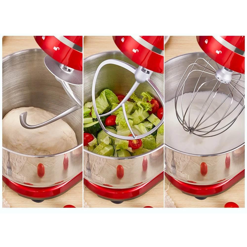 BioloMix Küchenmaschine - 1200 W, 6L Standmixer (zwei Farben) - Kochschein