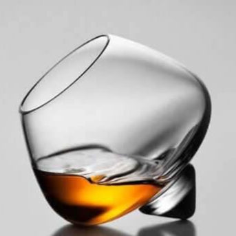 Faszinierendes Kristallglas - Whiskeyglas Cocktailglas (Einzeln, 2er, 4er Set) - Kochschein