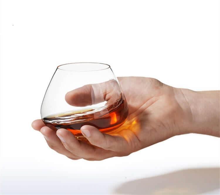 Faszinierendes Kristallglas - Whiskeyglas Cocktailglas (Einzeln, 2er, 4er Set) - Kochschein