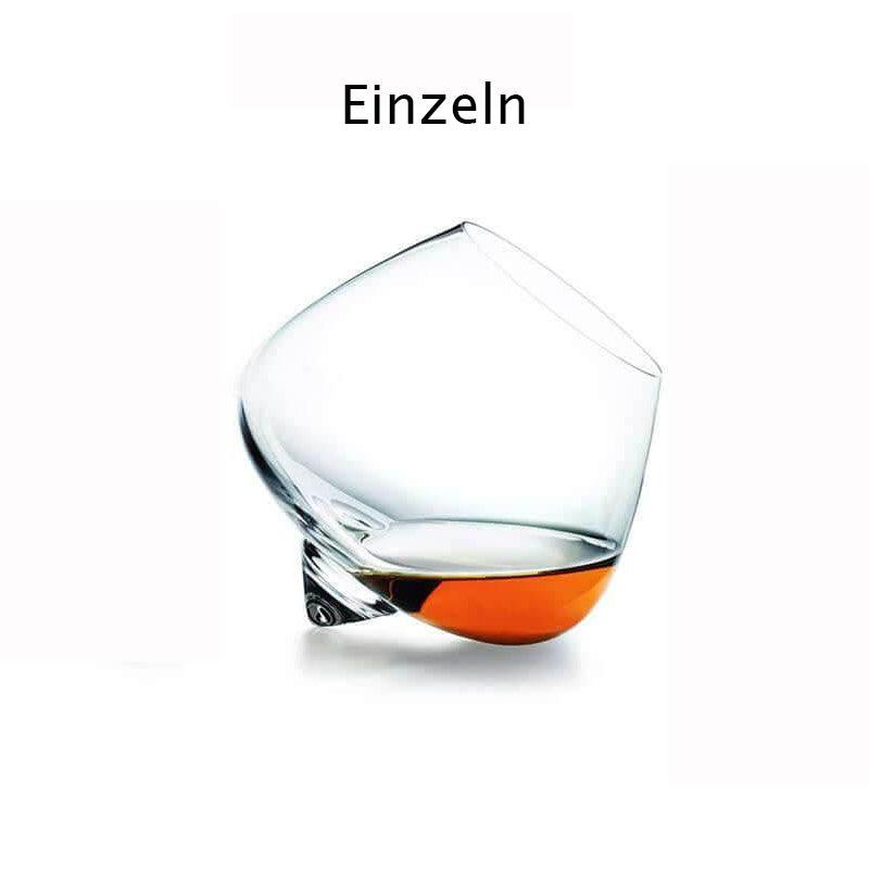 Faszinierendes Kristallglas - Whiskeyglas Cocktailglas (Einzeln, 2er, 4er Set) - Kochschein