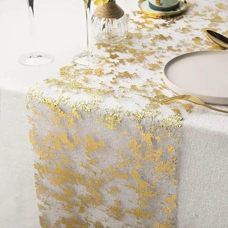 Eleganter Glitzer Tischläufer