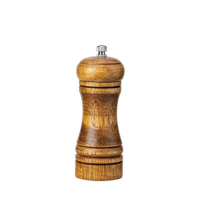 Klassische Gewürzmühle - Pfeffermühle aus Eichenholz (drei Größen) - Kochschein