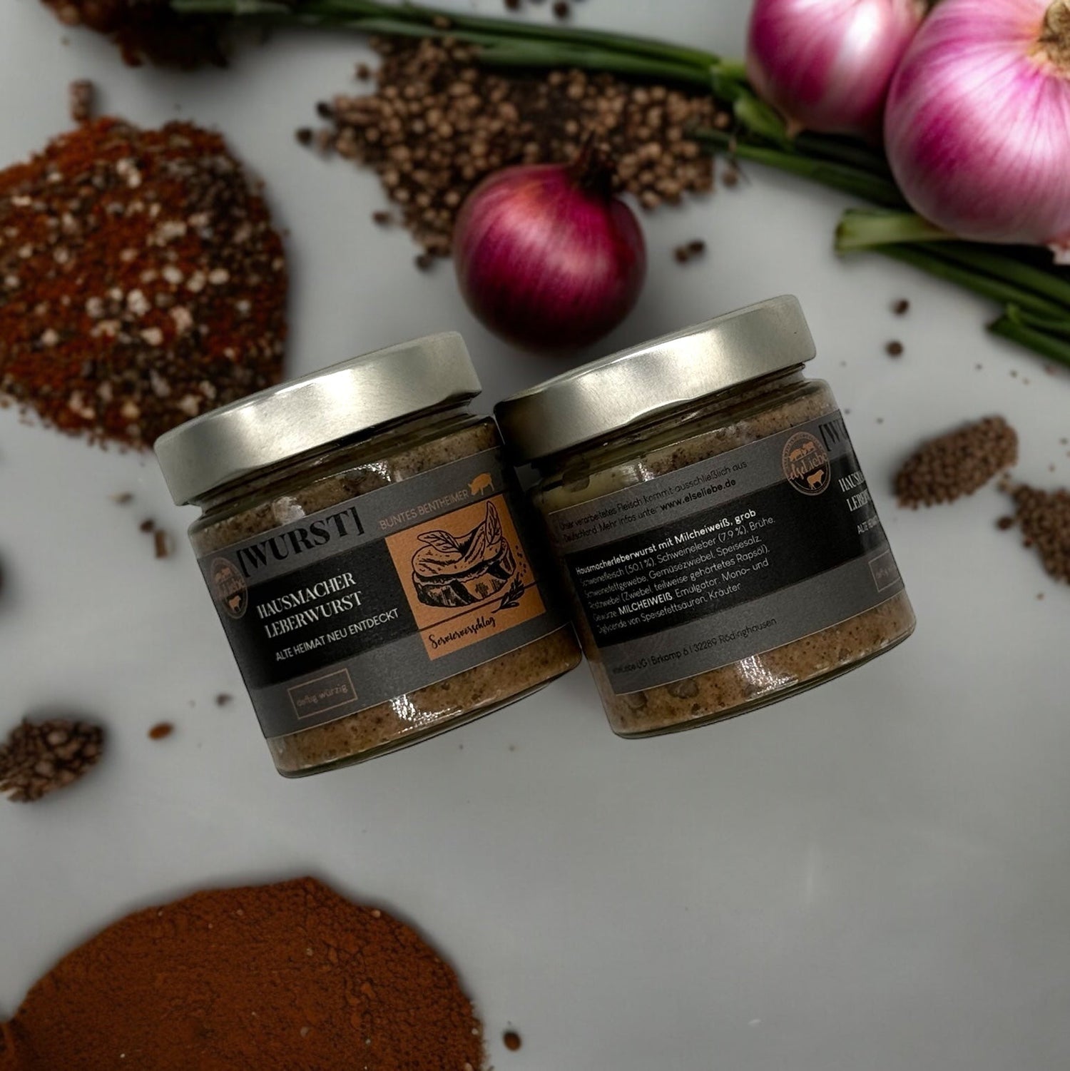 Kleine Genussbox mit Suppe und Leberwurst - Kochschein
