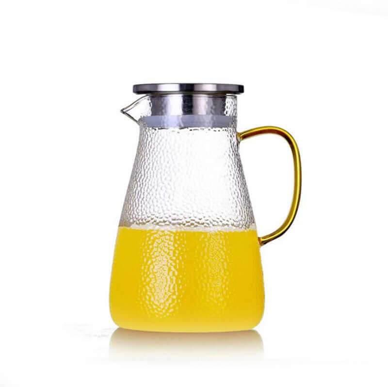 Hochwertige Glas Karaffe - mit Filter (Zwei Größen) - Kochschein