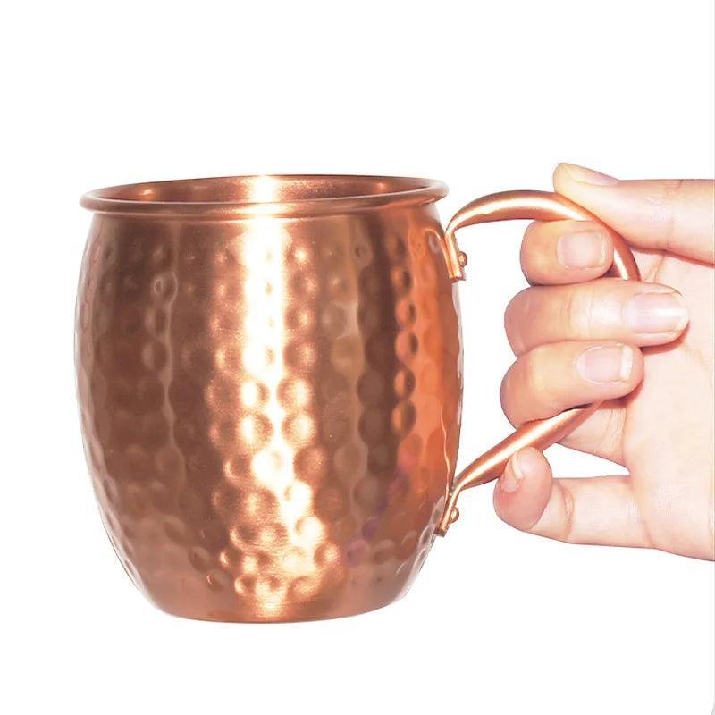 Bauchiger Kupferbecher - Moscow Mule Tasse - 350ml (Sets) - Kochschein