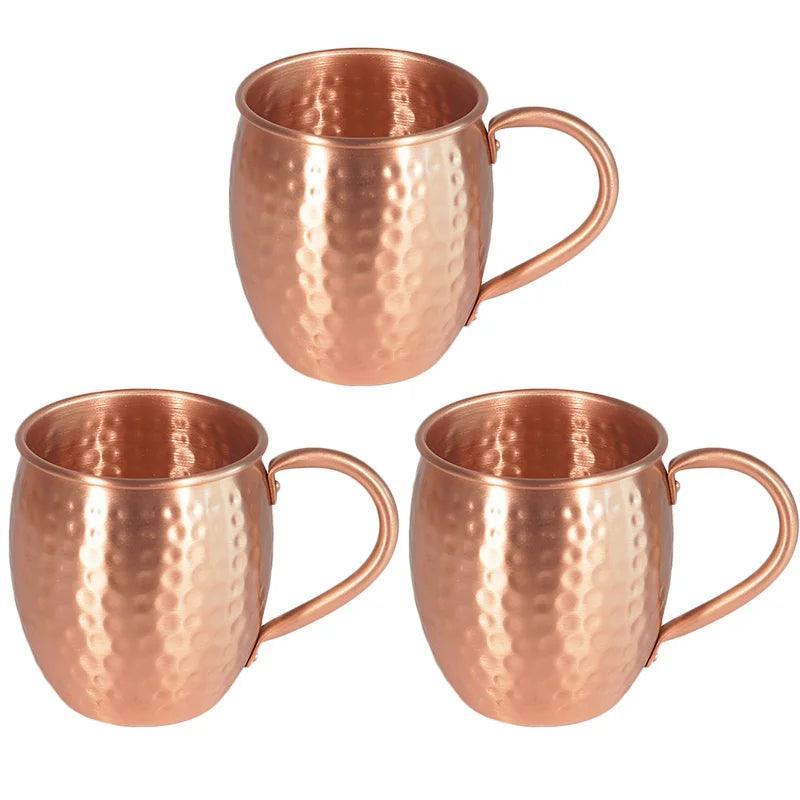 Bauchiger Kupferbecher - Moscow Mule Tasse - 350ml (Sets) - Kochschein