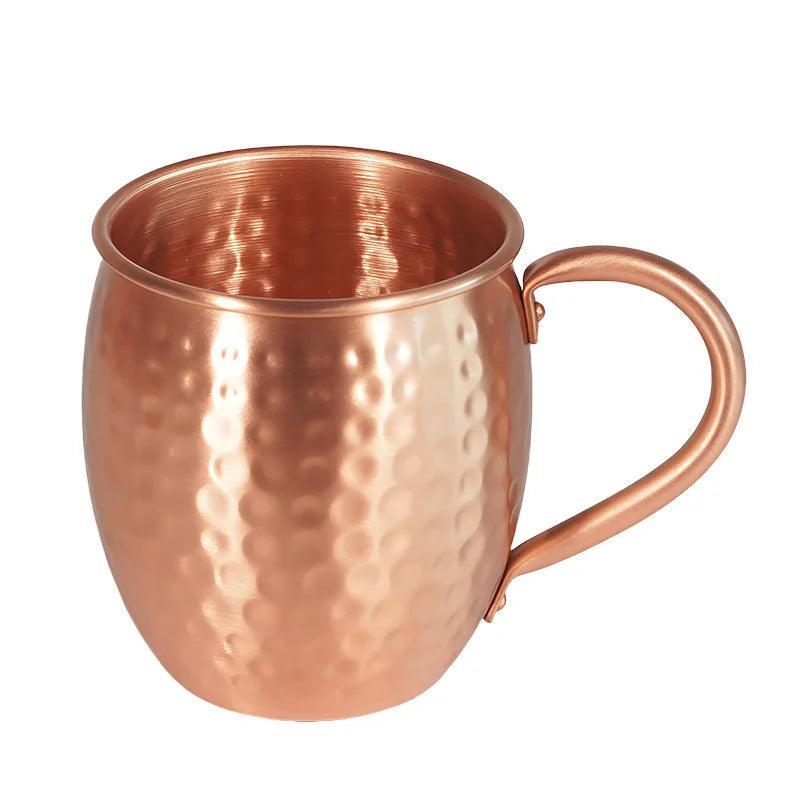 Bauchiger Kupferbecher - Moscow Mule Tasse - 350ml (Sets) - Kochschein