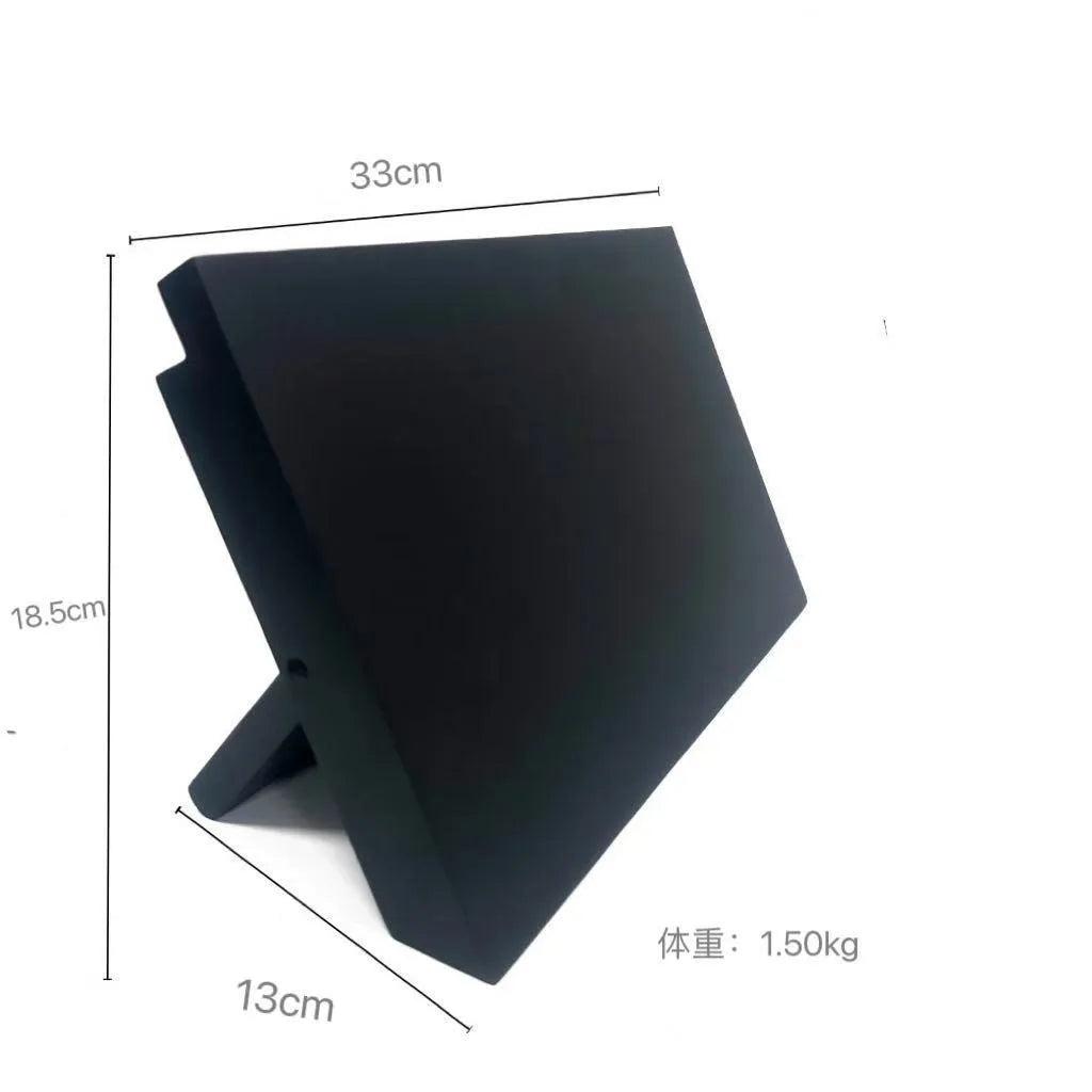 Magnetischer Messerblock aus MDF (Schwarz oder Moiré) - Kochschein