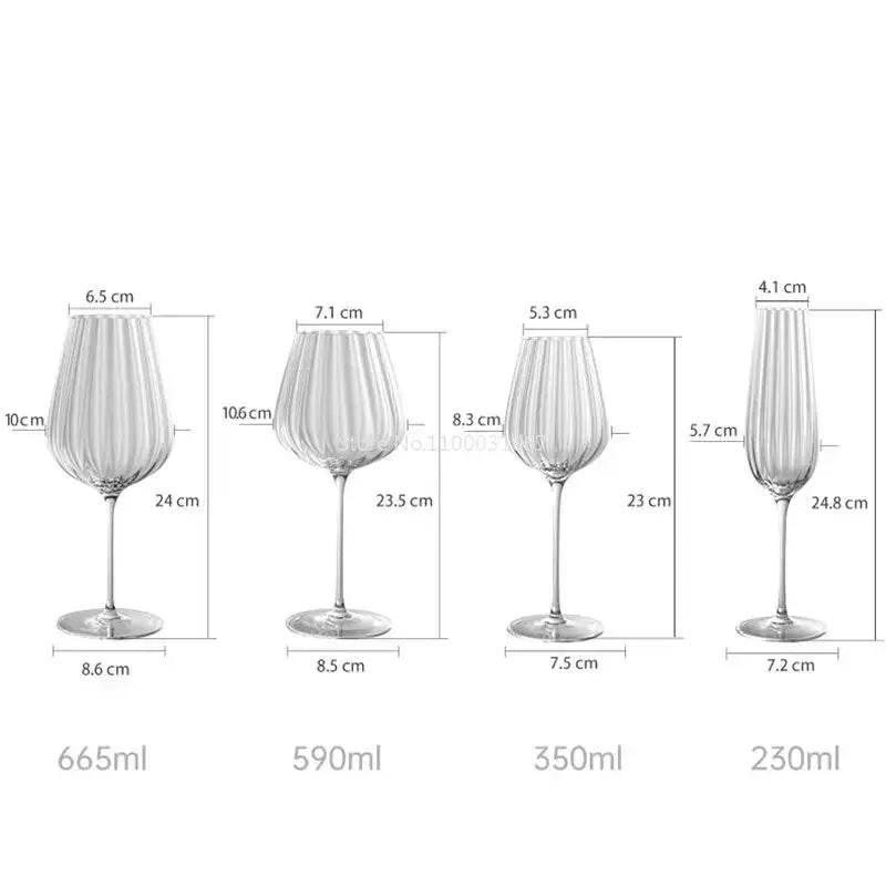 Gläser Set | Meereswelle (Wasser - Wein - Sekt) - Kochschein