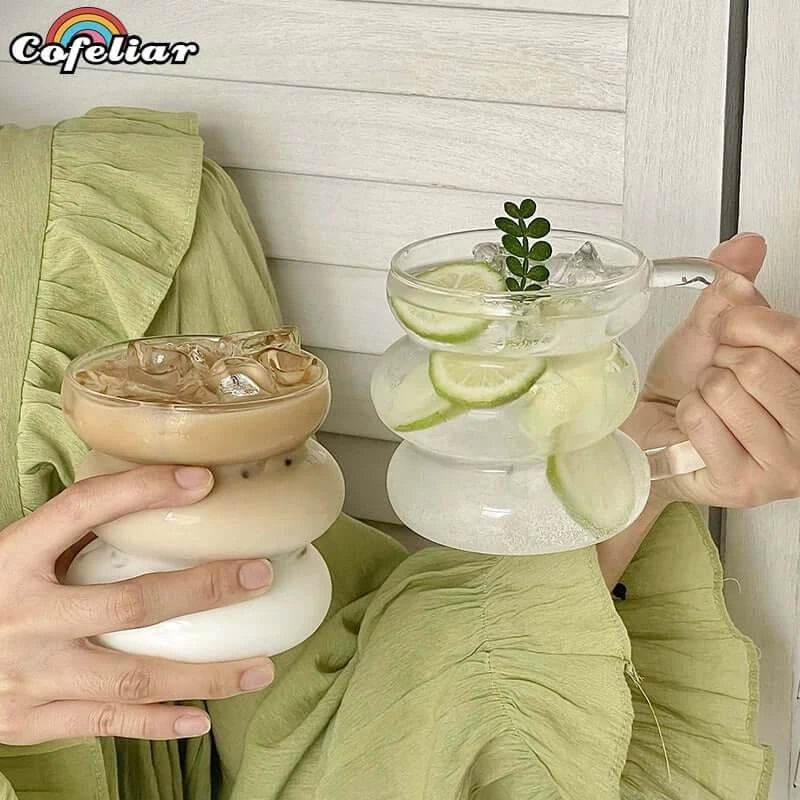 COFELIAR Trinkglas DONUT (verschiedene Varianten und Größen) - Kochschein