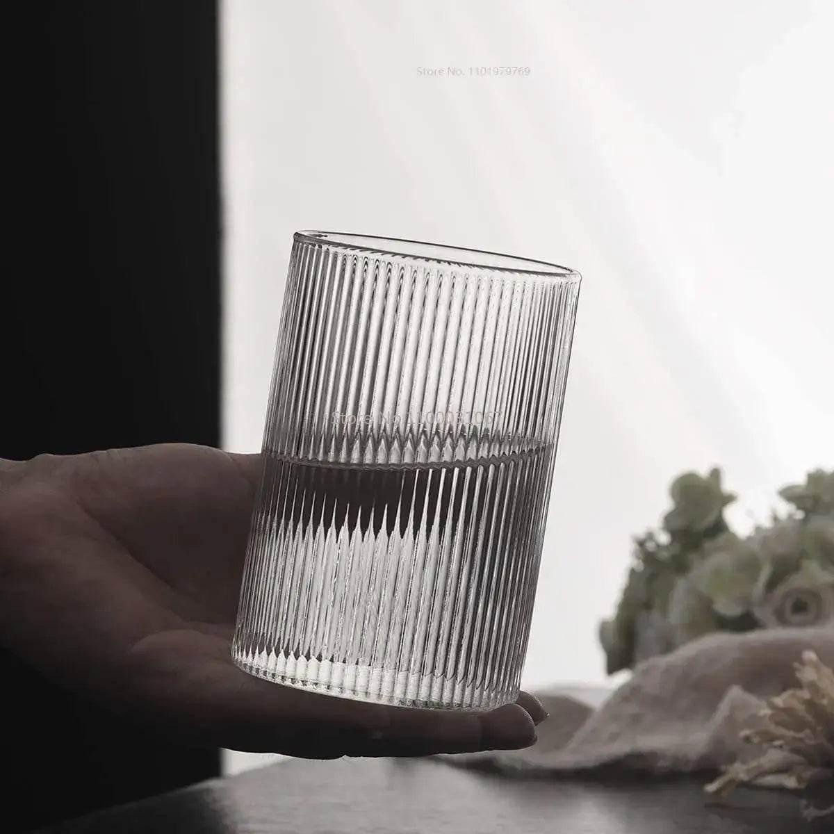 TINYI Wunderschönes bleifreies Trinkglas - Wasserglas (1/3/6er Set) - Kochschein