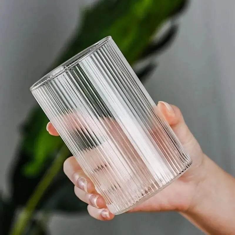TINYI Wunderschönes bleifreies Trinkglas - Wasserglas (1/3/6er Set) - Kochschein