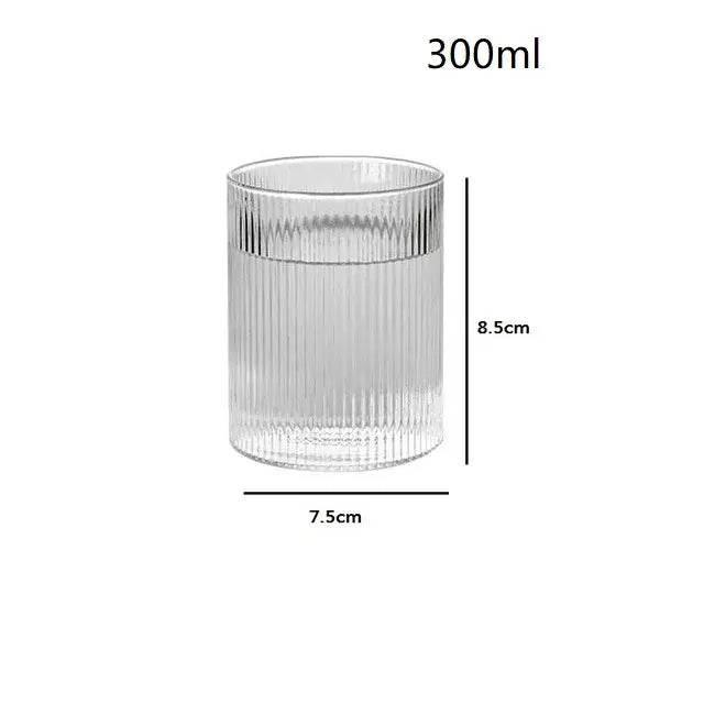 TINYI Wunderschönes bleifreies Trinkglas - Wasserglas (1/3/6er Set) - Kochschein