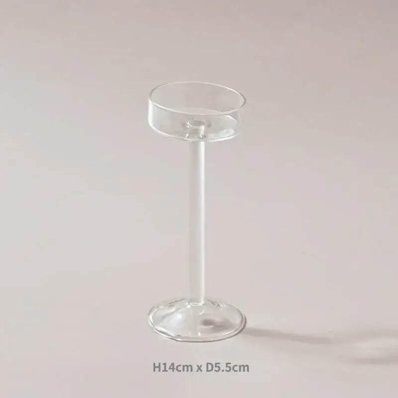 Stilvolles Glas Teelichthalter Set (in drei Größen) - Kochschein