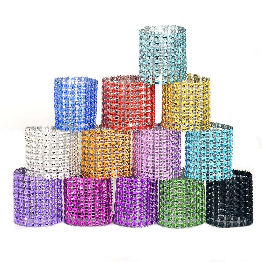 NAPKIN RINGS Luxus Servietten Ring Set - 10 Stück (viele Farben) nur €19.50