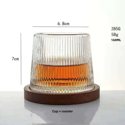 Rotierendes Whisky Glas aus Bleifreiem Kristallglas ab €35.85