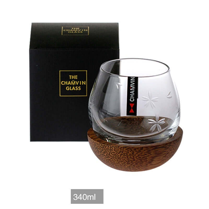 Whisky Glas SHAKER - mit Holzuntersetzer nur €29.90