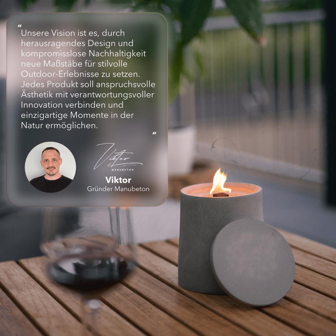 Dauerfeuer Kerze CLARUS Outdoor
