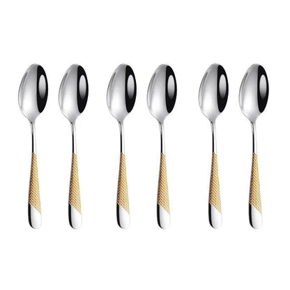 Besteckset 18/10 Edelstahl | DEKOR (zwei Varianten und Sets) - Kochschein