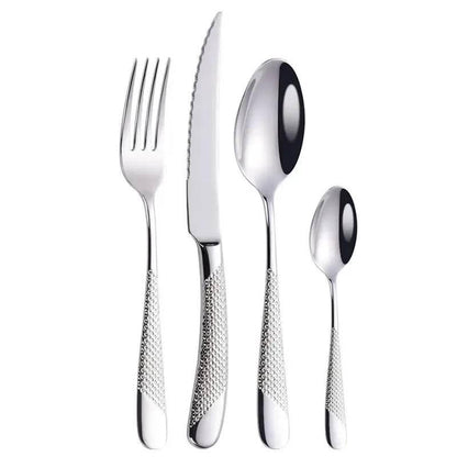 Besteckset 18/10 Edelstahl | DEKOR (zwei Varianten und Sets) - Kochschein