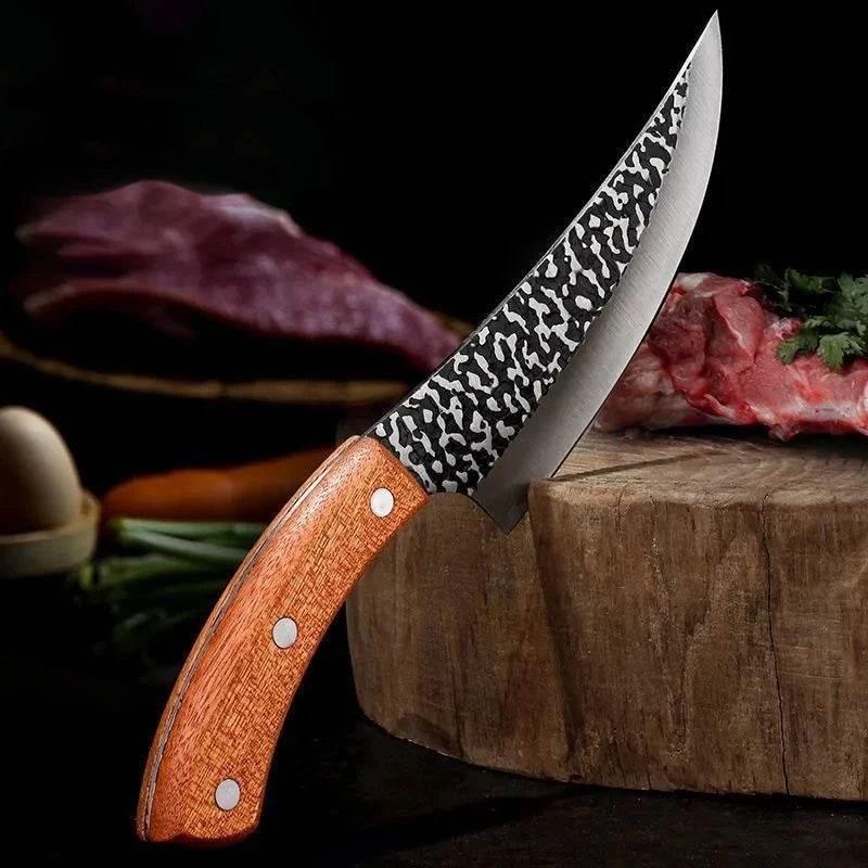 Geschmiedetes Edelstahl Küchenmesser | Leo - Kochschein