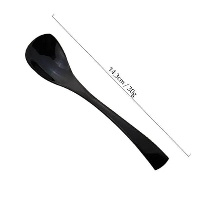 Extravagantes schwarzes Edelstahl Besteck Set (Einzeln bestellen) - Kochschein