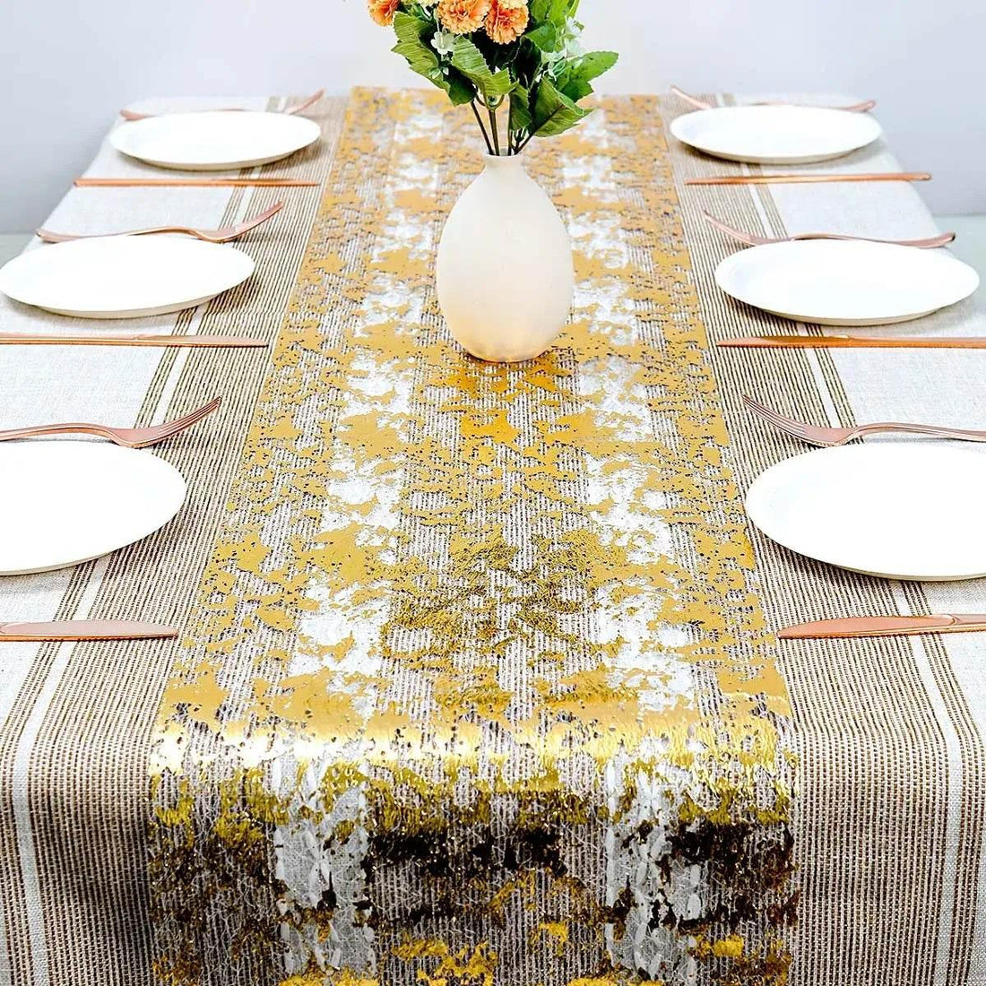 Eleganter Glitzer Tischläufer (2 Größen und 3 Farben) - Kochschein