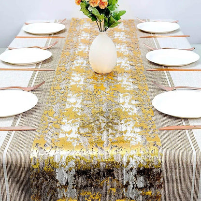 Eleganter Glitzer Tischläufer (2 Größen und 3 Farben) - Kochschein