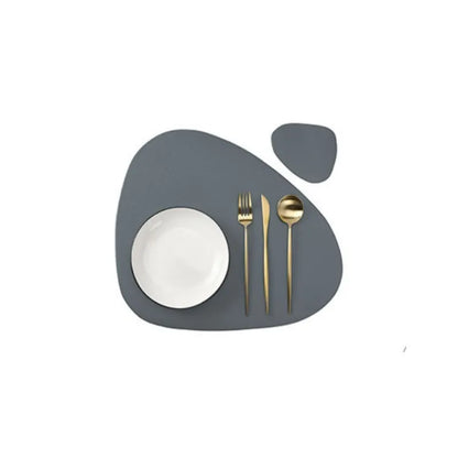 Großes Leder Tischset - Tischuntersetzer (10 Farben + Sets) NEU - Kochschein