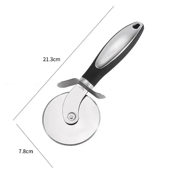 Premium Stainless Steel Kitchen Pizza Cutter Wheel Server Tools Home Knife Waffle Cookies Cake Bread Dough Slicer Baking Gadgets nur €7.90 - Kochschein