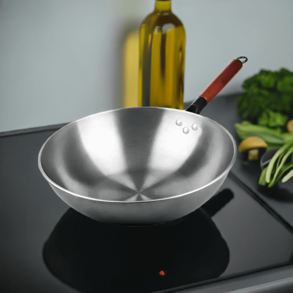 Handgemachte Eisenpfanne - Traditioneller WOK (3 Groessen) ab €42.90 - Kochschein