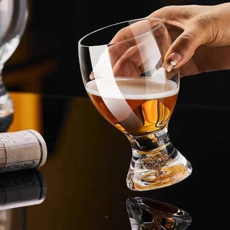 Hochwertiges Bierglas - Kreatives und elegantes Trinkglas für Zuhause - Kochschein