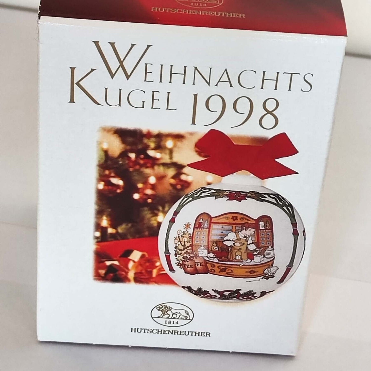 Hutschenreuther Weihnachtskugel 1998 - Limitierte Auflage