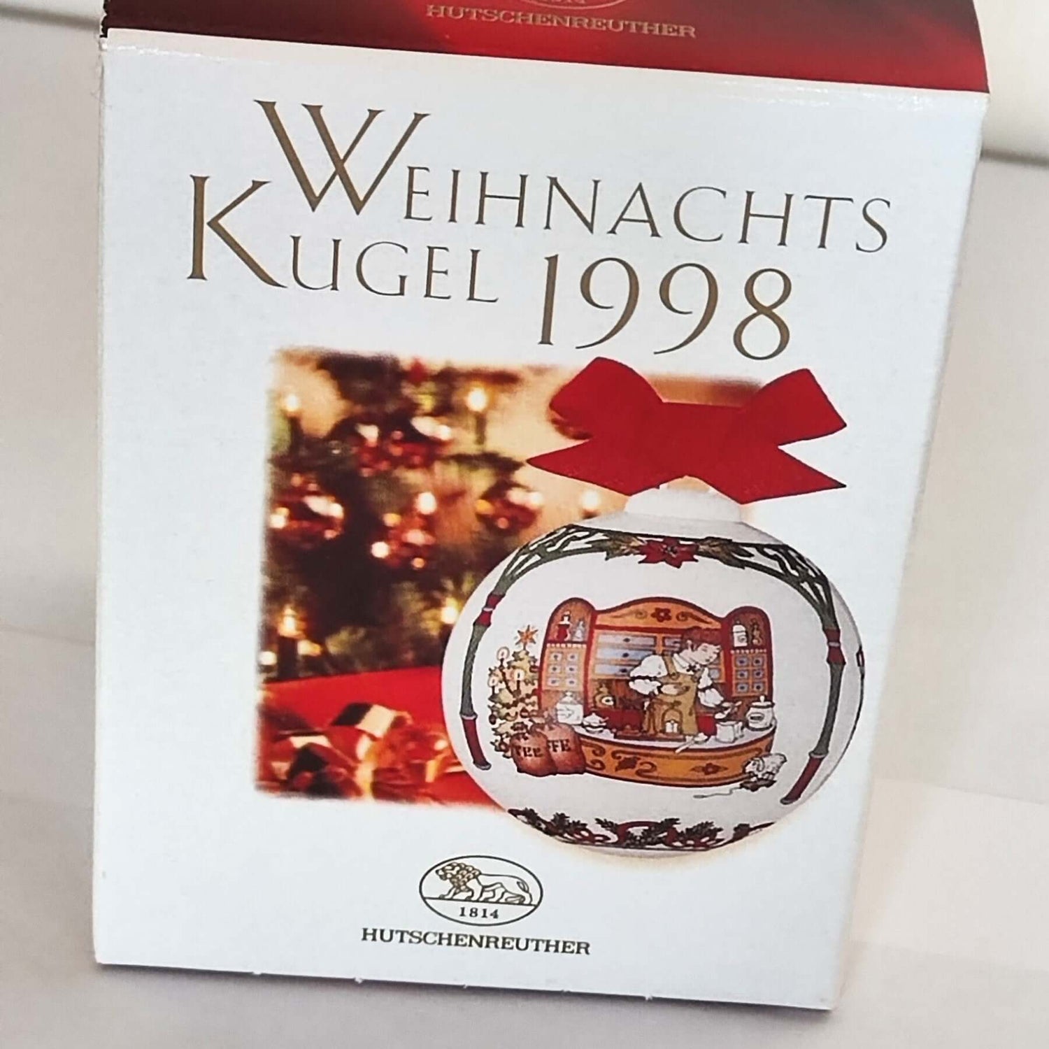 Hutschenreuther Weihnachtskugel 1998 - Limitierte Auflage