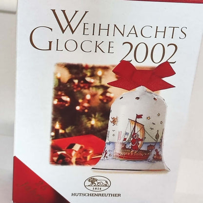 Hutschenreuther Weihnachtsglocke 2002 - Limitierte Auflage - Kochschein