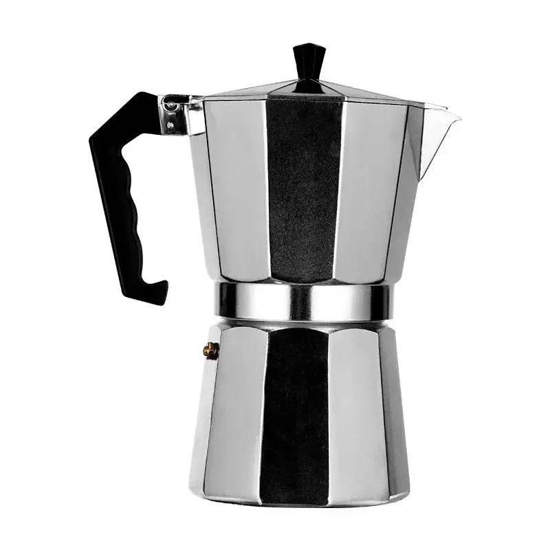 Italienischer Espressokocher aus Aluminium (6 Größen) - Kochschein