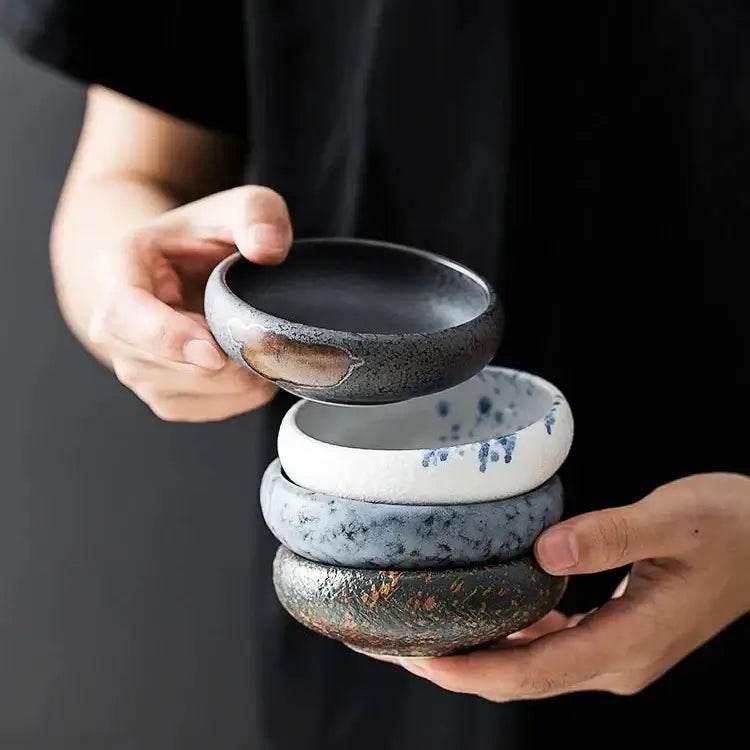 Japanische Keramikschale (verschiedene Farben) - Kochschein