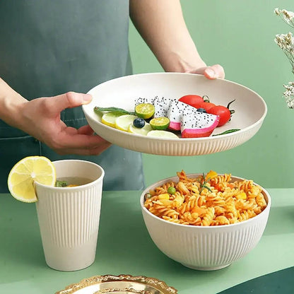 Komplettes Picknick Geschirrset | Camping Geschirr (16-teilig - viele Farben) - Kochschein