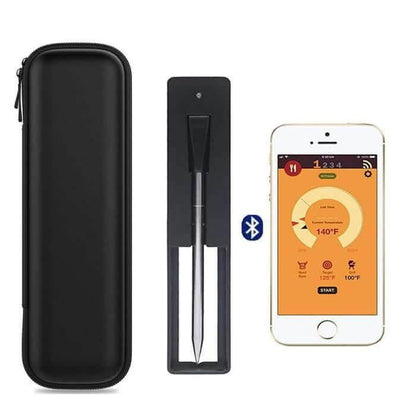 Küchen Ofenthermometer - Ofen und Grill - USB &amp; Bluetooth (2 Farben) - Kochschein