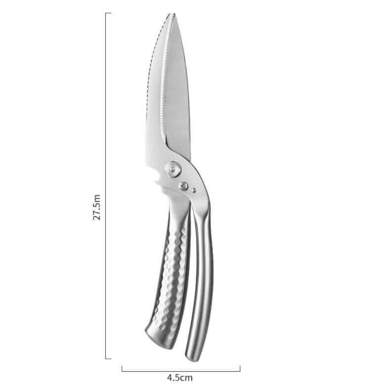 Chef'n - Schere De Küchenschere Zum Schneiden Von Huhn, Zerlegen Von Geflgel De Geflgel Edelstahl 22 Cm 69972170