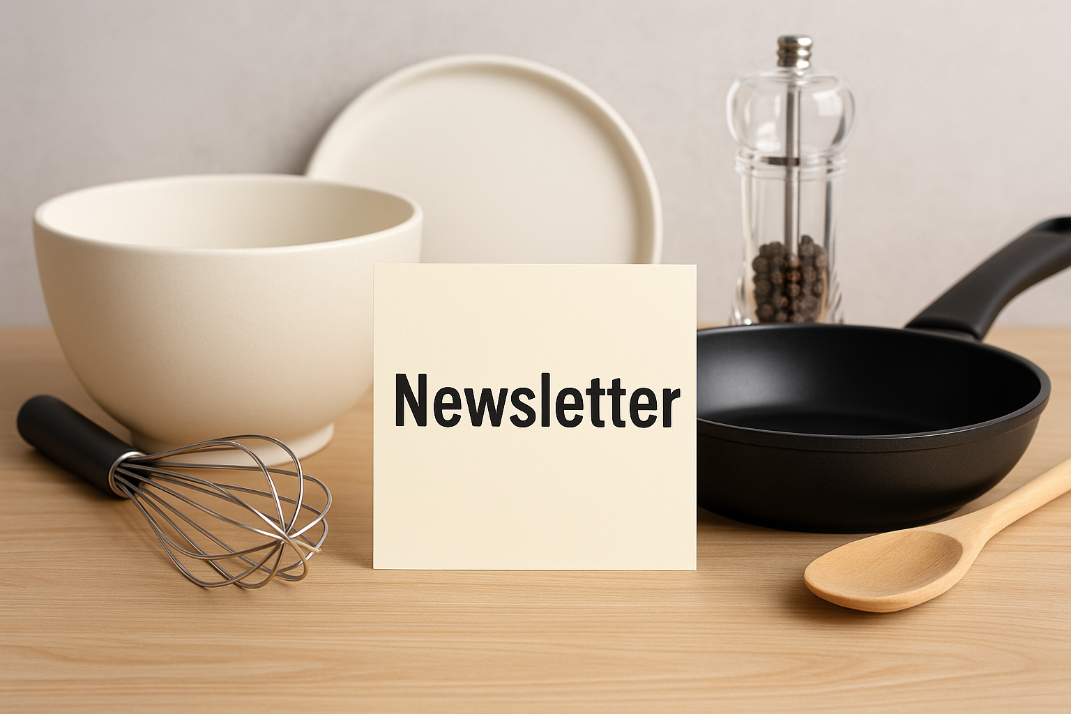 Newsletter Anmeldung Kochschein
