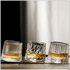 Rotierendes Whiskeyglas aus bleifreiem Kristallglas I (3 Varianten und Sets) - Kochschein