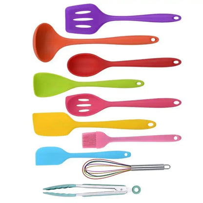 Kochgeschirr-Set | Silikon (10-teilig) - verschiedene Farben nur €29.90