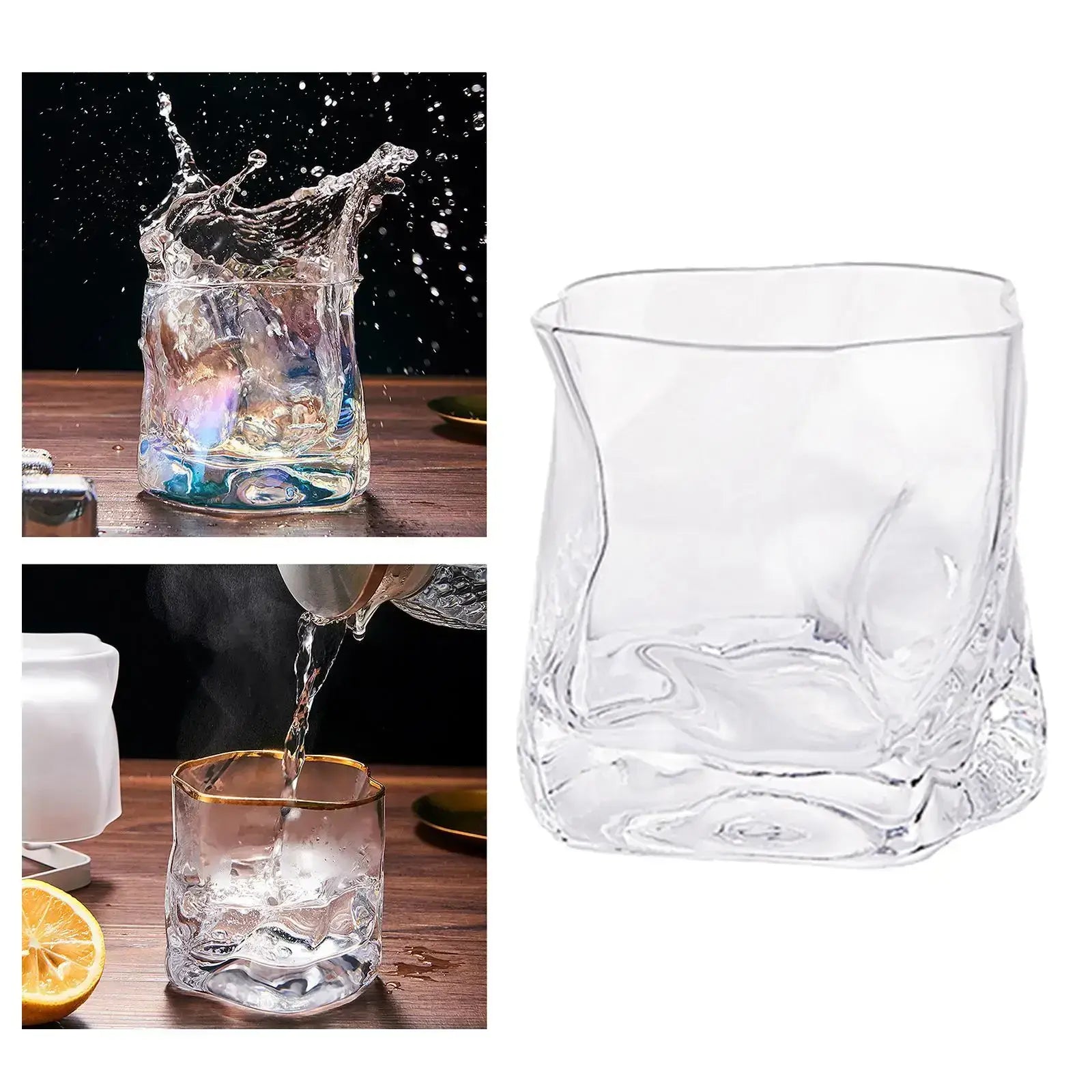 Stilvolle Kristall Cocktail Glas (verschiedene Farben) ab €12.87